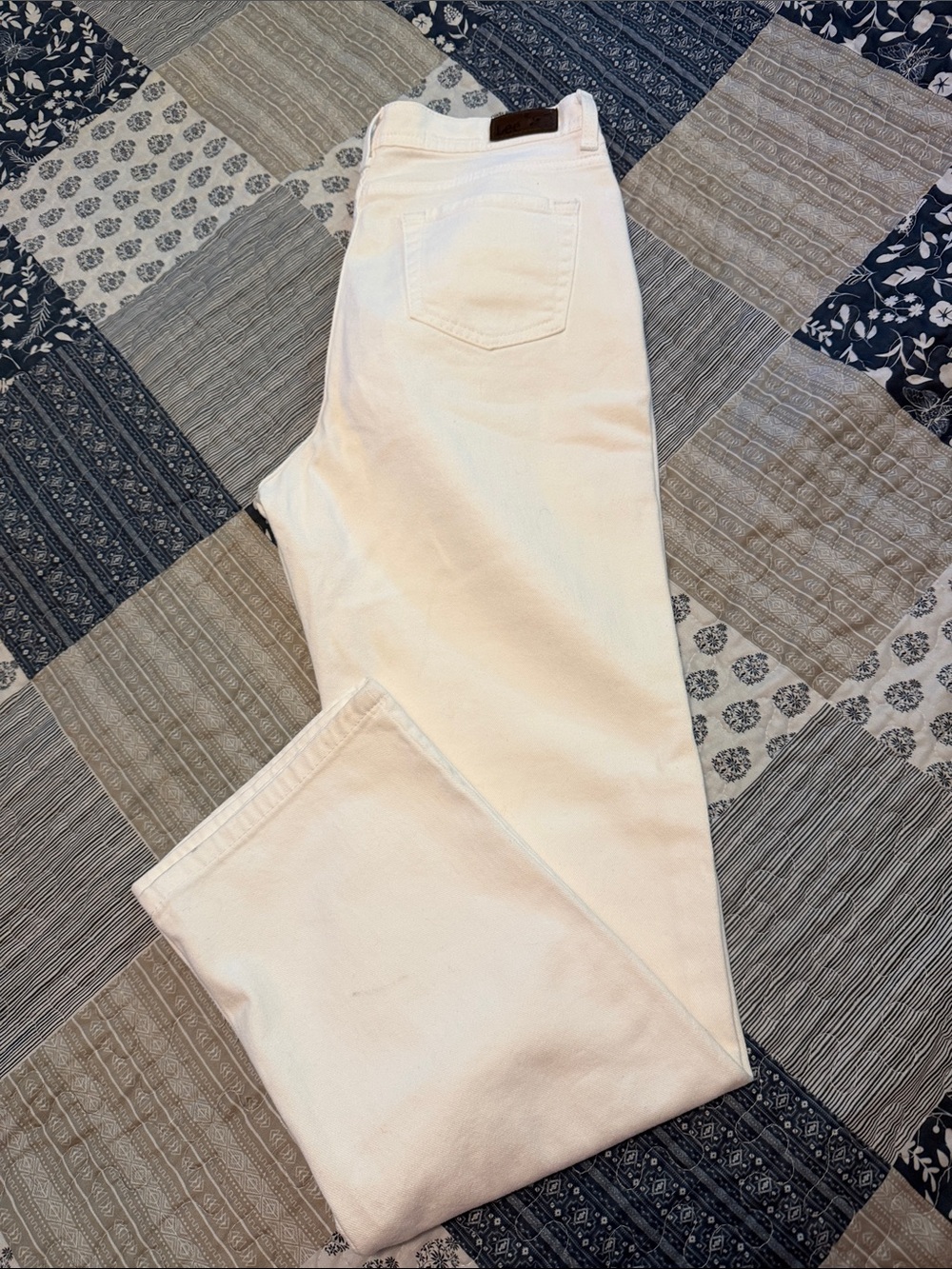 Lee Straight-Leg Women’s Jeans in White